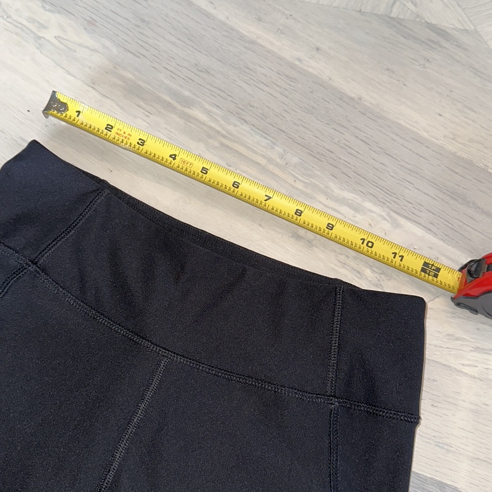 GOTTEX Size XS Leggings Classic Black Side Zipper Gym Yoga Pants - Picture 9 of 9